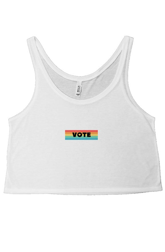 Rainbow Stripe Sports Bra  LGBT Pride Workout Top – On Trend Shirts